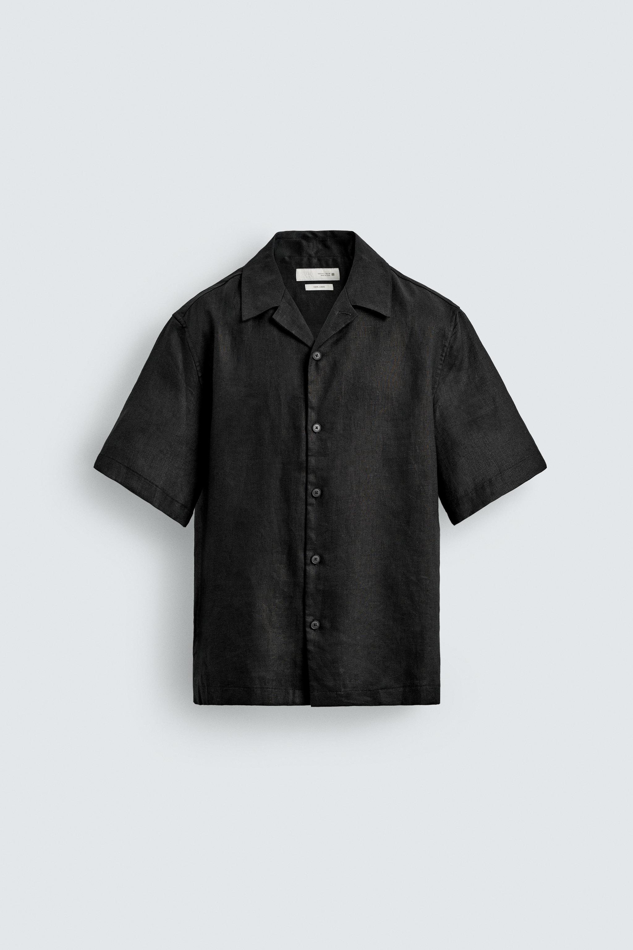 100% LINEN RELAXED FIT SHIRT